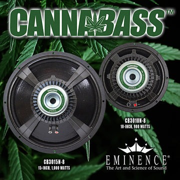 Eminence Cannabass CB3015N and CB3010N
